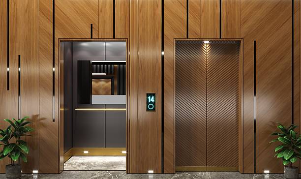 Modern passenger lift cabin